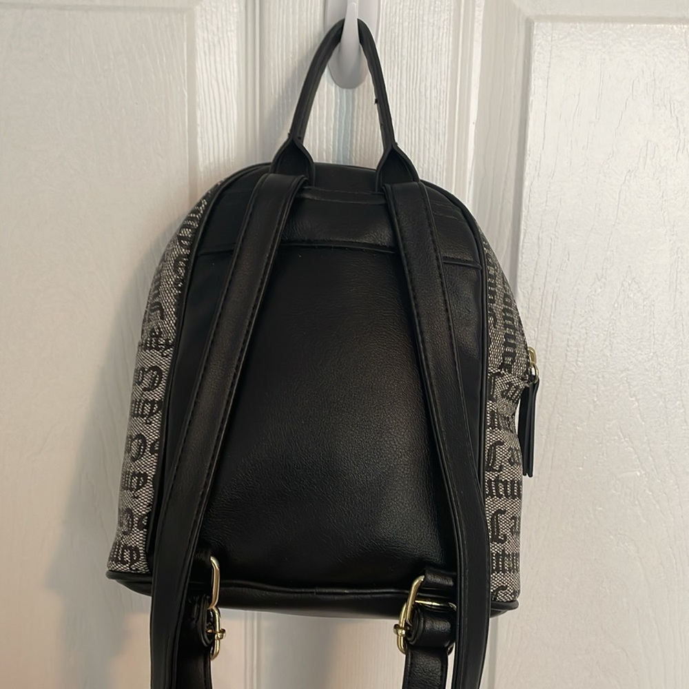 Juicy Couture Black and Gray Logo Backpack - Picture 4 of 16